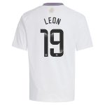 aston villa wsl away shirt 2024-25 – kids with leon 19 printing Collection | Authentic Aston Villa Shirts