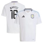 aston villa wsl away shirt 2024-25 – kids with maritz 16 printing Collection | Authentic Aston Villa Shirts