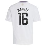 aston villa wsl away shirt 2024-25 – kids with maritz 16 printing Collection | Authentic Aston Villa Shirts