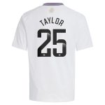 aston villa wsl away shirt 2024-25 – kids with taylor 25 printing Collection | Authentic Aston Villa Shirts