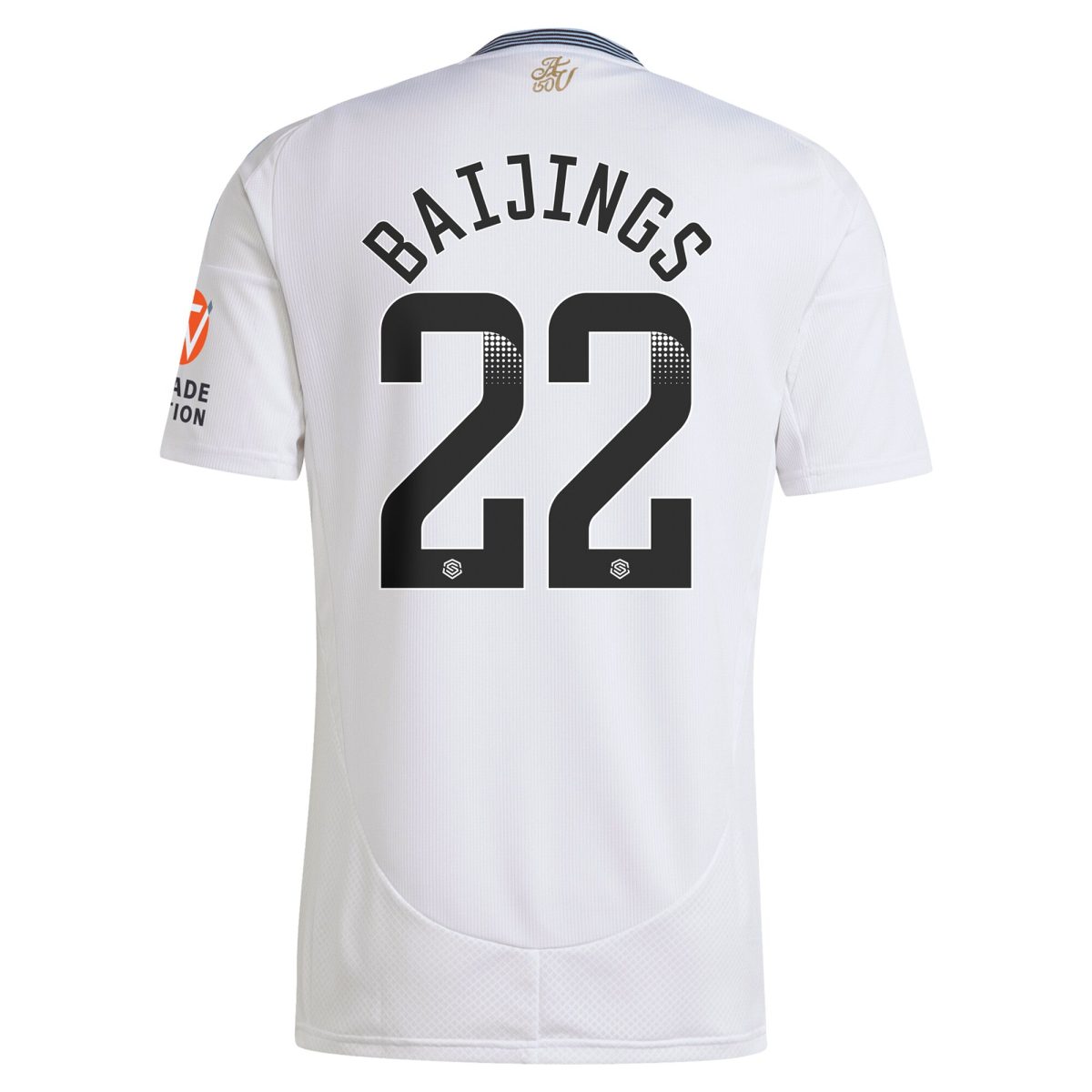 aston villa wsl away shirt 2024-25 with baijings 22 printing Collection | Authentic Aston Villa Shirts