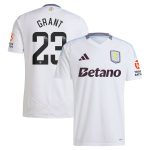 aston villa wsl away shirt 2024-25 with grant 23 printing Collection | Authentic Aston Villa Shirts