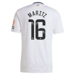 aston villa wsl away shirt 2024-25 with maritz 16 printing Collection | Authentic Aston Villa Shirts