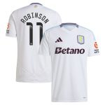 aston villa wsl away shirt 2024-25 with robinson 11 printing Collection | Authentic Aston Villa Shirts