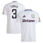aston villa wsl away shirt 2024-25 with tomás 3 printing Collection | Authentic Aston Villa Shirts