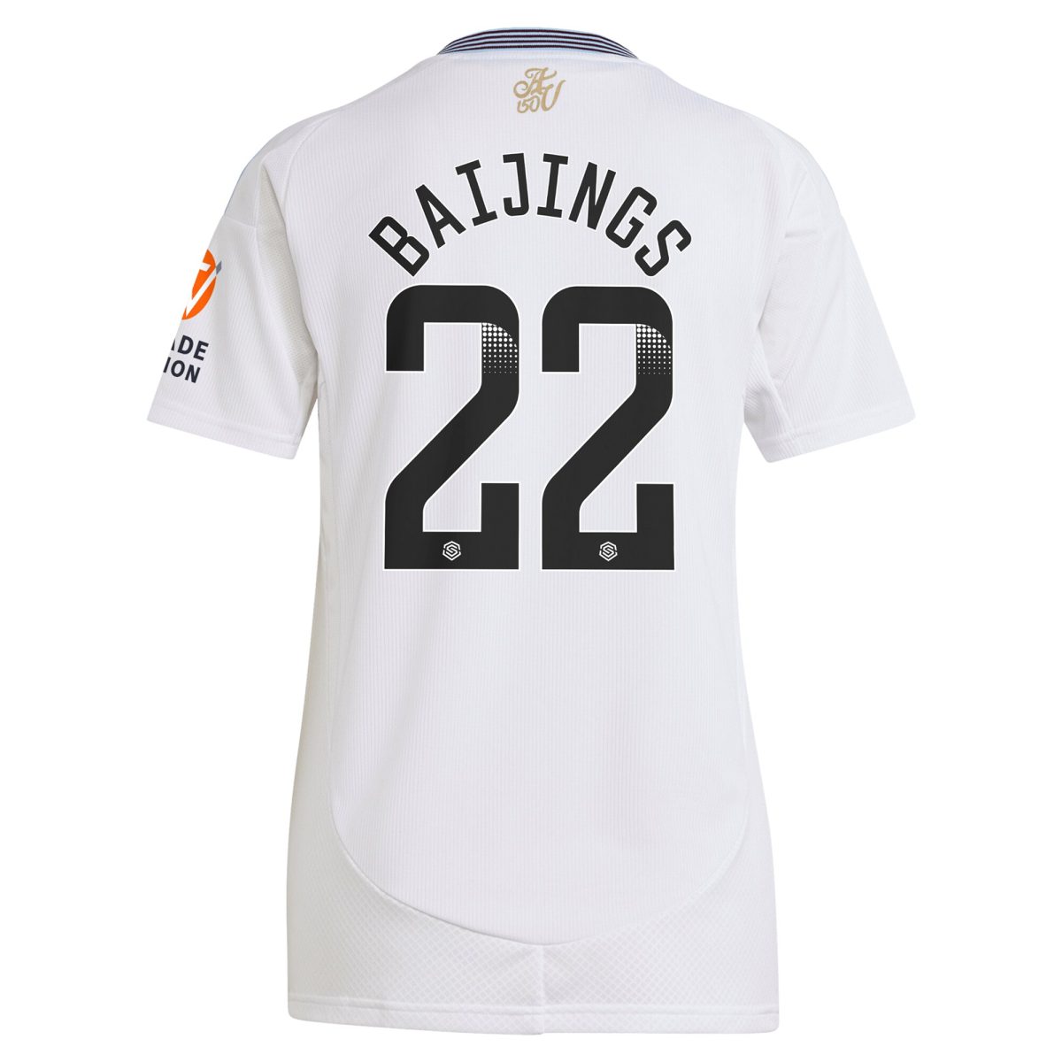 aston villa wsl away shirt 2024-25 – womens with baijings 22 printing Collection | Authentic Aston Villa Shirts