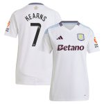 aston villa wsl away shirt 2024-25 – womens with kearns 7 printing Collection | Authentic Aston Villa Shirts