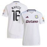 aston villa wsl away shirt 2024-25 – womens with maritz 16 printing Collection | Authentic Aston Villa Shirts