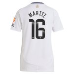 aston villa wsl away shirt 2024-25 – womens with maritz 16 printing Collection | Authentic Aston Villa Shirts