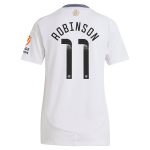 aston villa wsl away shirt 2024-25 – womens with robinson 11 printing Collection | Authentic Aston Villa Shirts