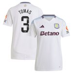 aston villa wsl away shirt 2024-25 – womens with tomás 3 printing Collection | Authentic Aston Villa Shirts